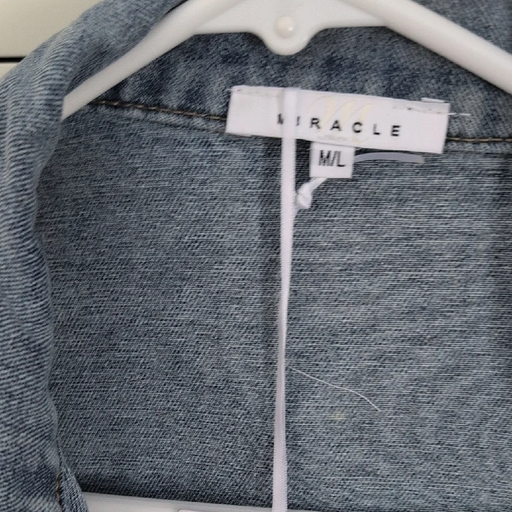 Miracle Blue Denim Jacket - Picture 6 of 7